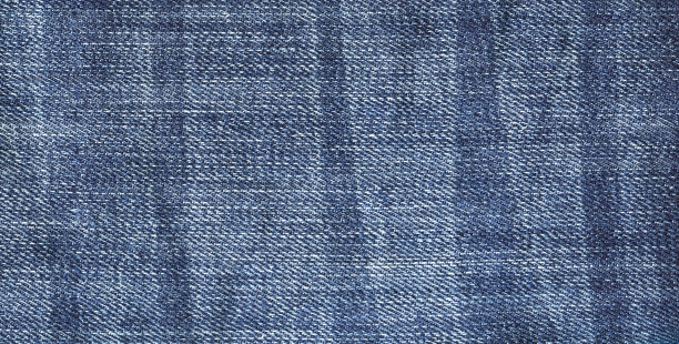 牛仔裤面料质感。高质量的库存照片。织物纤维的连接。图片下载