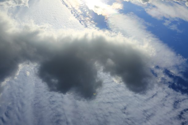 飞机上的云图片下载