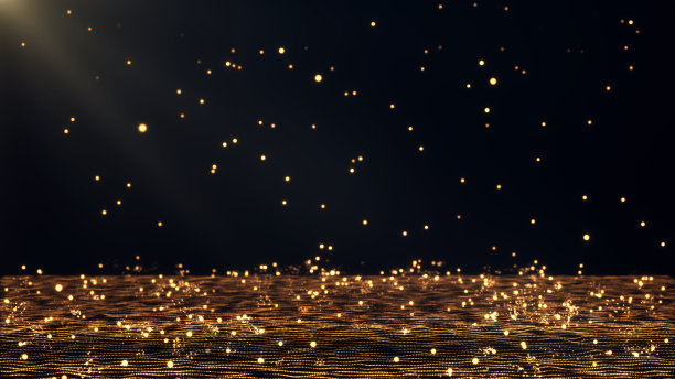 粒子波形，技术概念背景图片下载