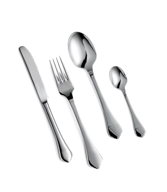 叉子、勺子和刀分开图片下载