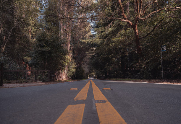 北加州公路的美丽照片图片下载