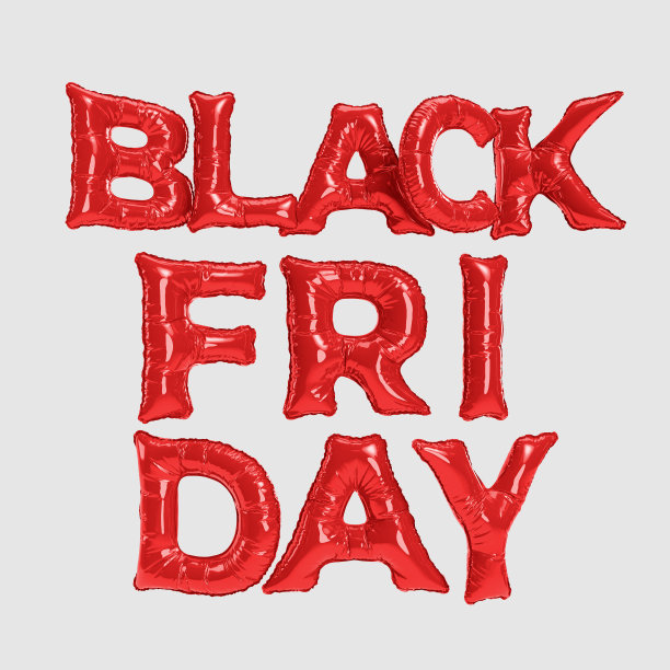 黑色星期五出售黑色字体。推广，广告，网络，社交和时尚广告的模板。3D渲染图片下载