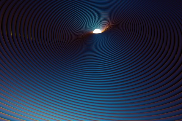 美丽抽象彩色波浪背景。星爆动态波。用于设计的背景图案。图片下载