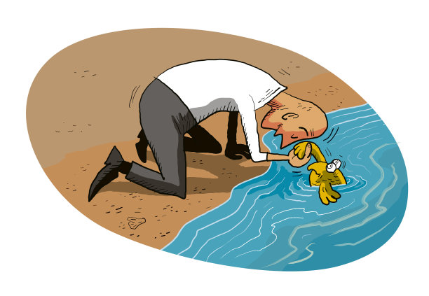 这个人遇到了他进化的两栖祖先图片下载