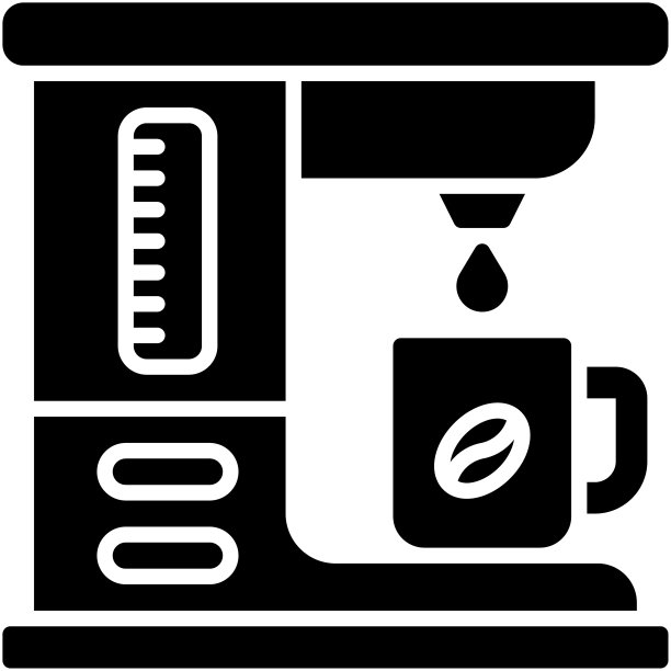咖啡机图标，咖啡店相关向量图片下载