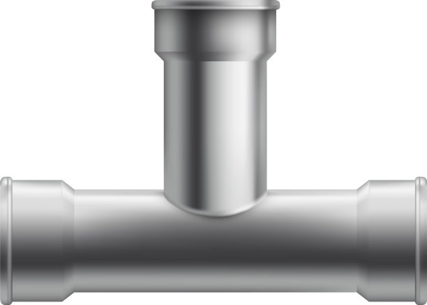 三通管模型金属管道现实管图片下载