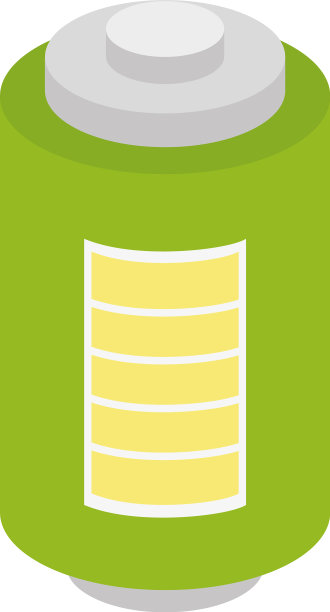 等距电池图标图片下载