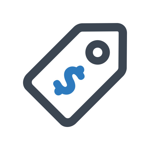 价格标签图标矢量插图。价格，标签，标签，购物，销售，购买，产品，线，轮廓，图标。图片下载