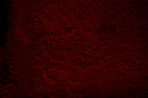 深红色抽象墙背景与不同深浅的红色纹理图片下载