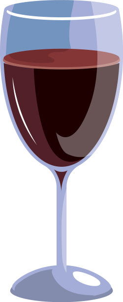红酒杯卡通图标酒精饮料图片下载