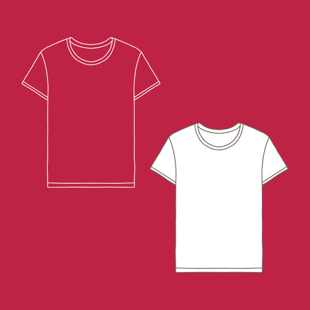 提纲T-Short模板。图片下载