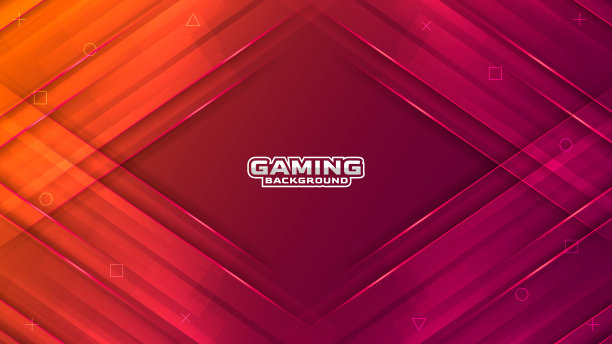 抽象的游戏背景设计与现代奢华的光线风格图片下载