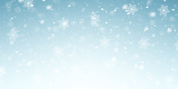 冬季圣诞节背景雪花和暴风雪图片下载