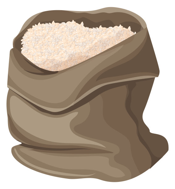 打开米袋图标。亚洲纹帆布包图片下载