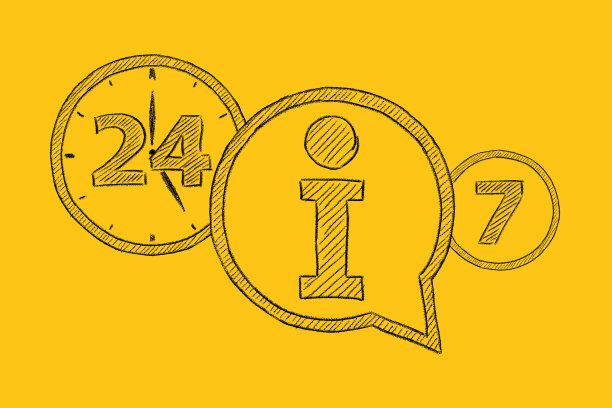 信息的概念24-7图片下载