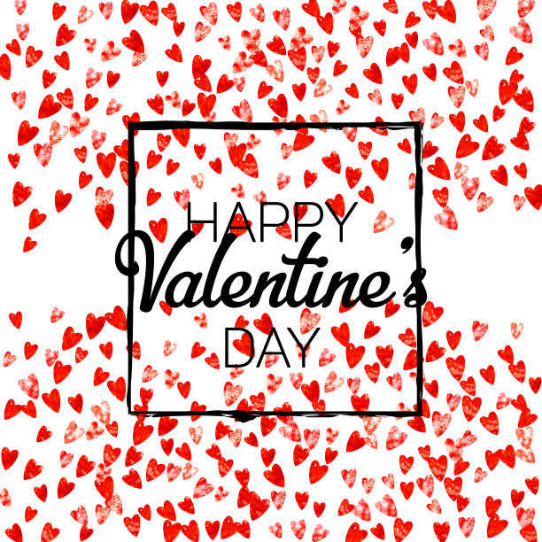 圣瓦伦丁节卡片。周年问候设计。的框架。粉色艺术插画。女人的浪漫背景。红色图形闪烁。玫瑰圣瓦伦丁节卡片。图片下载