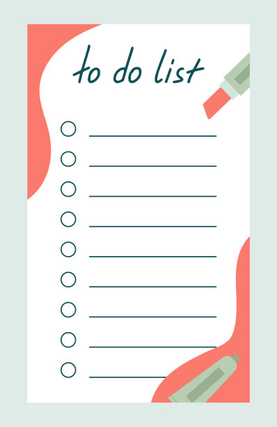 每周或每日计划图片下载