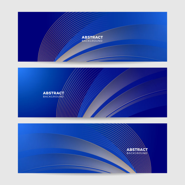 抽象多边形图案豪华深蓝色与金色背景图片下载