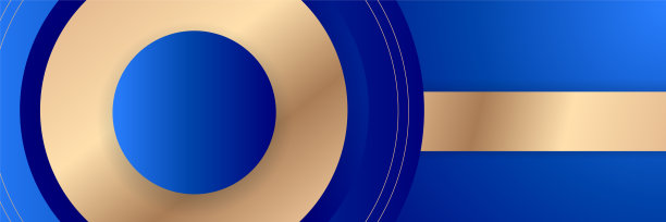 抽象多边形图案豪华深蓝色与金色图片下载