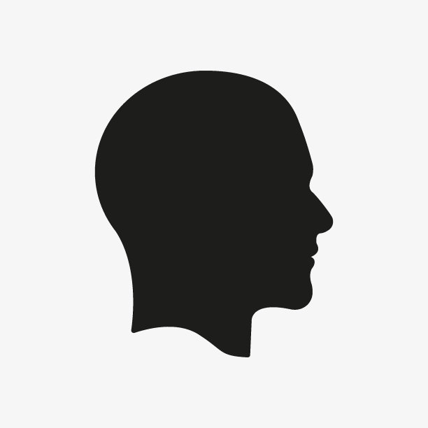 人类的头。矢量图图片下载