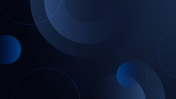 最小的几何蓝色和黑色彩色光技术背景抽象设计。矢量插图抽象图形设计横幅图案演示背景网页模板。图片下载
