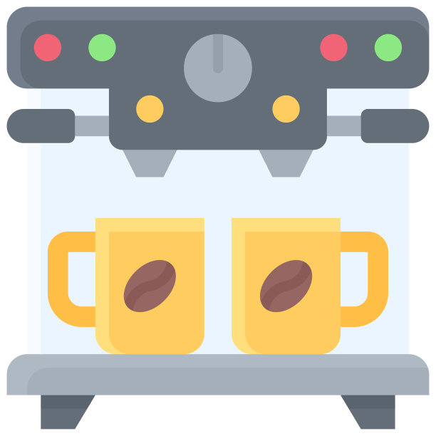 咖啡机图标，咖啡店相关向量图片下载