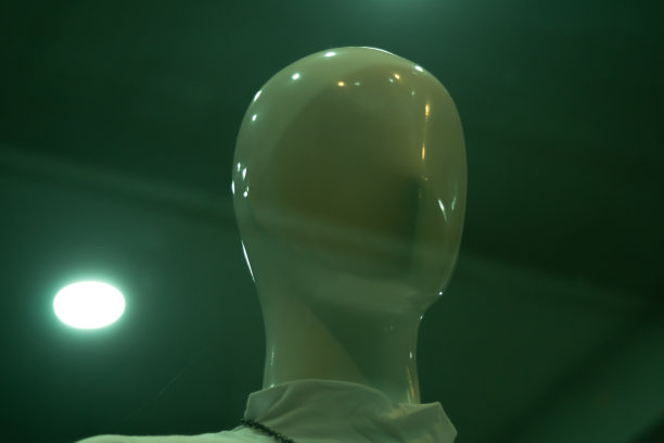 人体模型的脸部特写图片下载