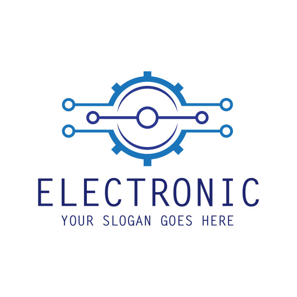 电子标志矢量设计插图图片下载