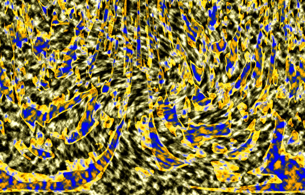 创意无缝模式与手绘纹理。抽象的背景。圆点图案。图片下载