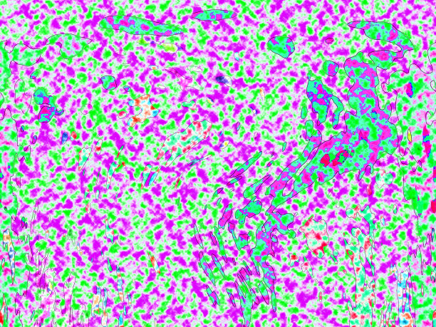 创意无缝模式与手绘纹理。抽象的背景。圆点图案。图片下载