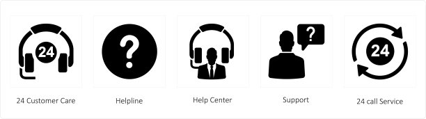 24客户服务热线图片下载