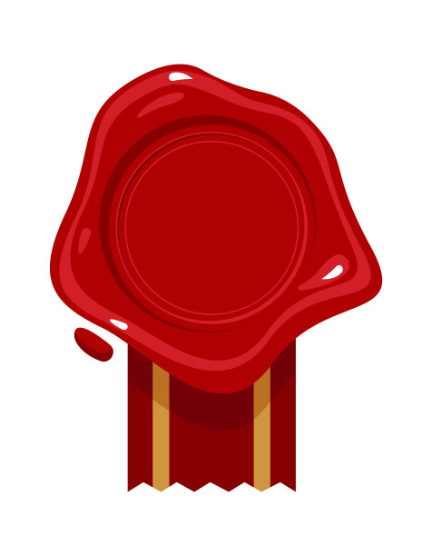 蜡封与条纹手绘插图图片下载