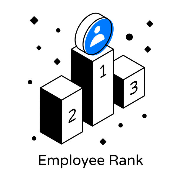 潮流员工的等距向量排名图片下载