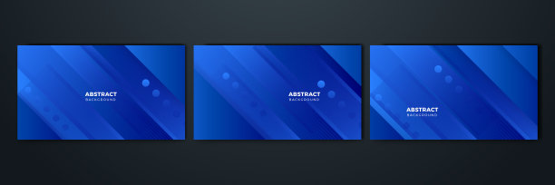 蓝色抽象背景向量与空白的文本图片下载