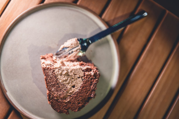 切巧克力蛋糕图片下载