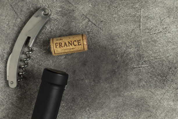 法国葡萄酒。图片下载