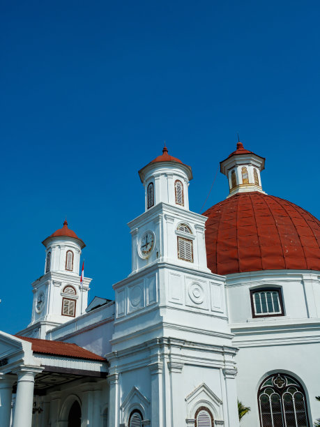 印尼Immanuel Semarang GPIB大楼，2021年10月9日图片下载