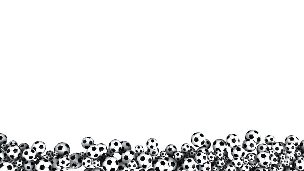 足球白色头球图片下载