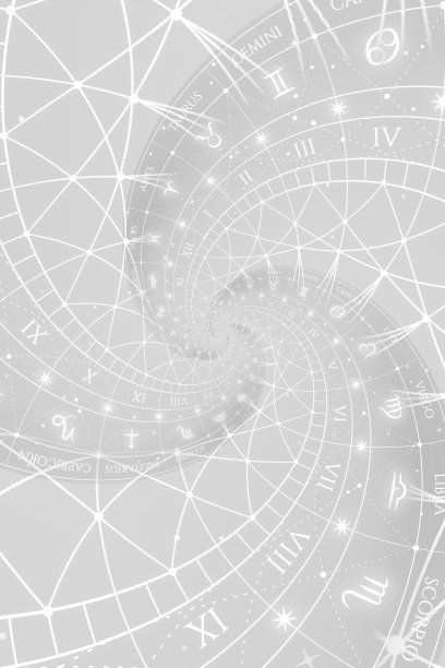 占星术和炼金术标志背景插图图片下载