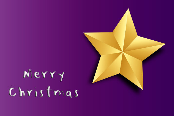 圣诞星，设计插画图片下载