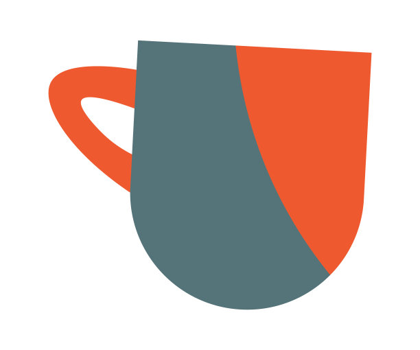 茶杯图标。矢量图图片下载