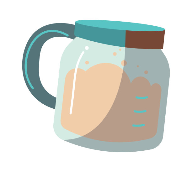 液体容器图标。矢量图图片下载