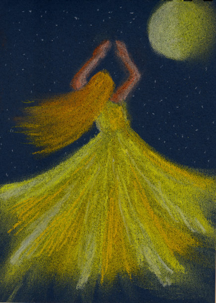 月亮跳舞图片下载