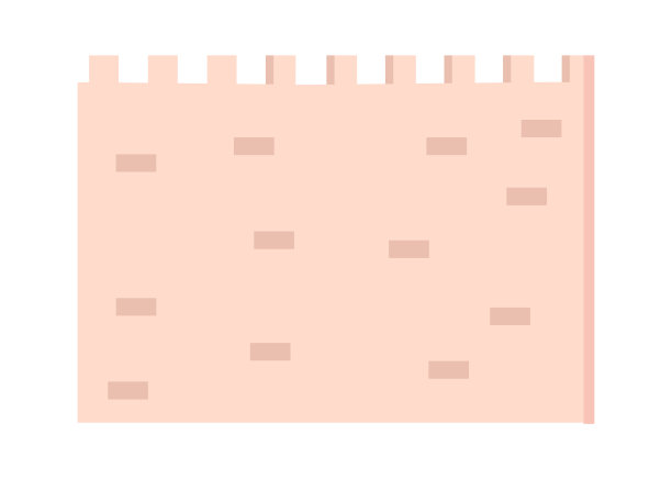 城墙元素。矢量图图片下载