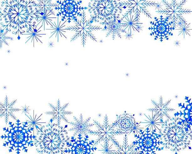 新年贺卡，喜庆的蓝色背景和字母。节日的问候图片下载