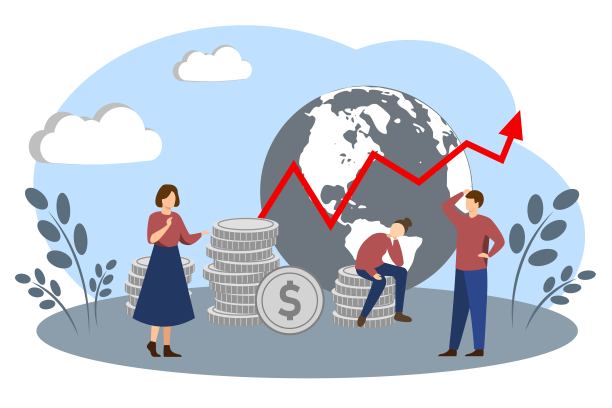 世界金融危机。图片下载