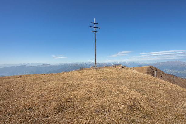 秋天，从白云石山顶俯瞰全景图片下载