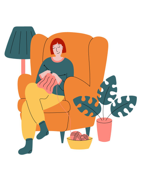 2021年_09_25_v_knitting_women图片下载