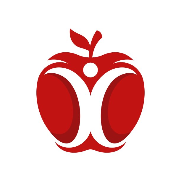 苹果人类创意Logo设计图片下载