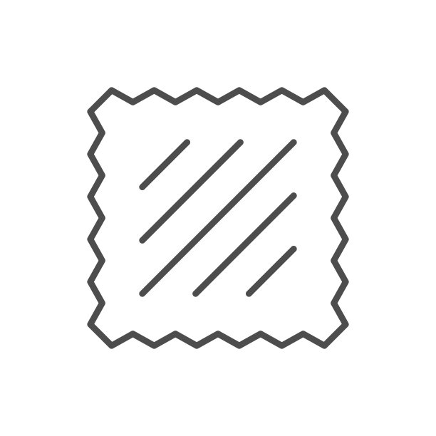 织物样品线轮廓图标图片下载